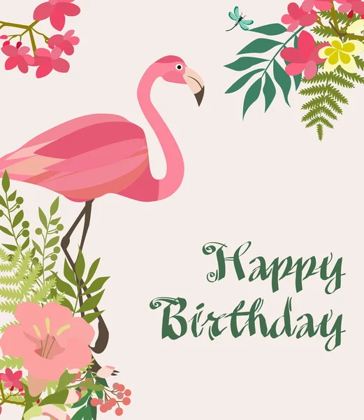 Happy Birthday card — Stock Vector