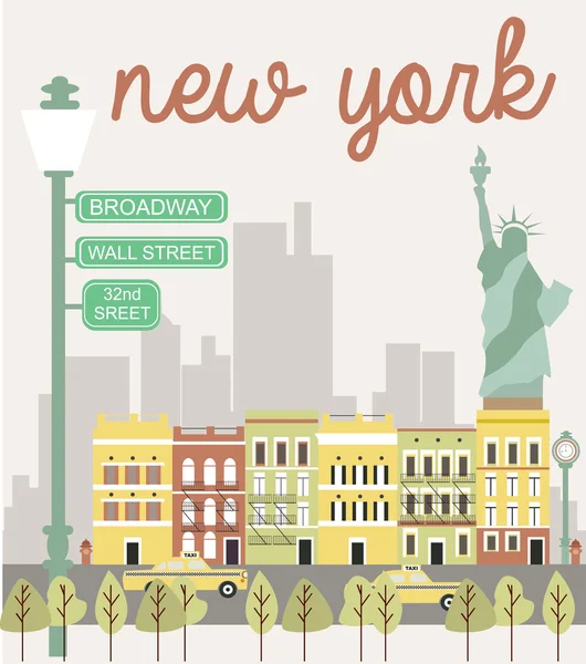 Amour New York — Image vectorielle