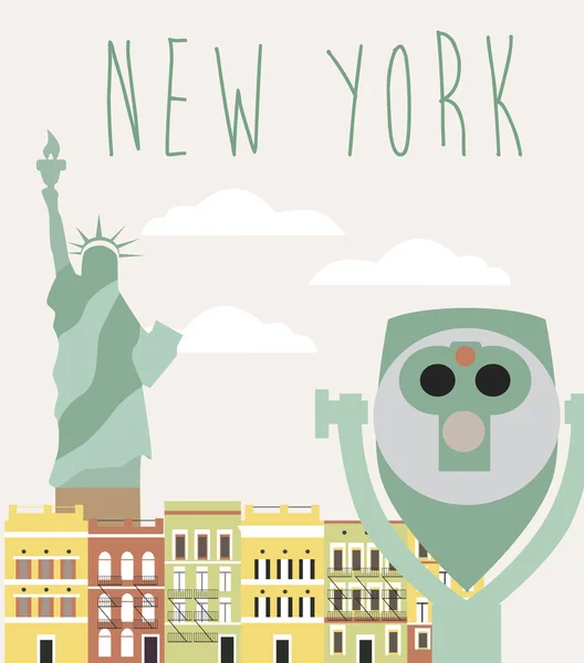 Amor Nueva York — Vector de stock