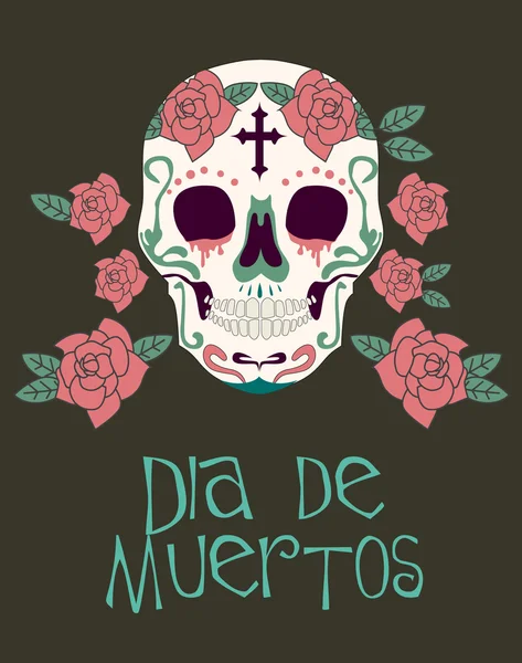 Día de los Muertos — Vector de stock