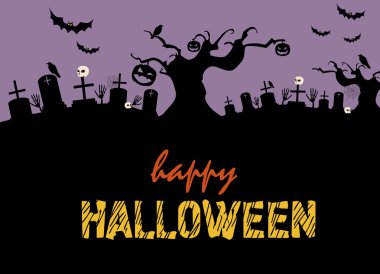 Cadılar Bayramı Kartı