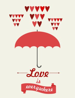 Aşk kartı her yerdedir