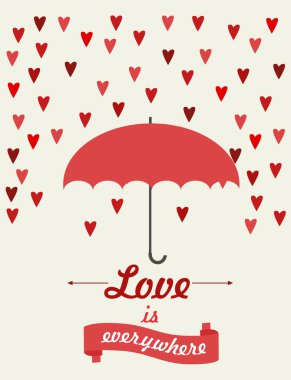 Aşk kartı her yerdedir