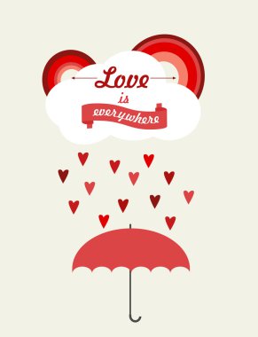 Aşk kartı her yerdedir