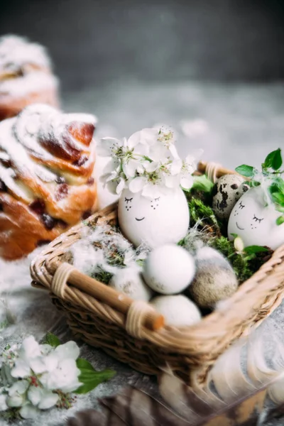 Kue Paskah Telur Paskah — Stok Foto