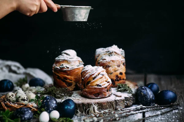 Kue Paskah Telur Paskah — Stok Foto