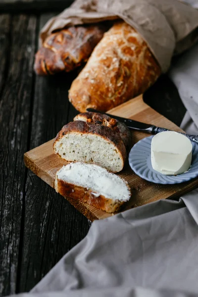 Chiabatta ekmek — Stok fotoğraf