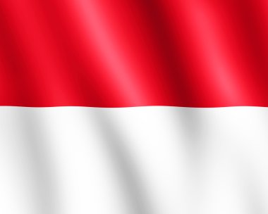 monaco rüzgarda sallayarak bayrak