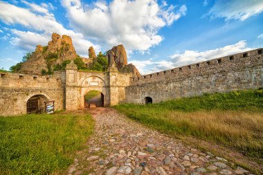 Belogradchik fortress and the rocks clipart