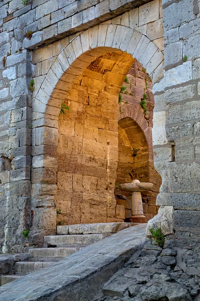 L'ingresso del baluardo di Vidin dal Danubio — Foto Stock