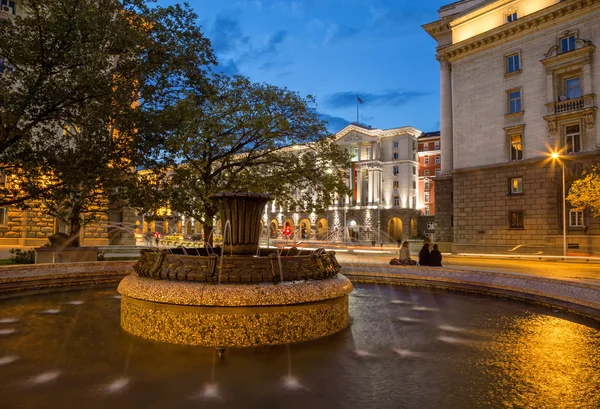 Prachtige fontein in Sofia, Bulgarije — Stockfoto