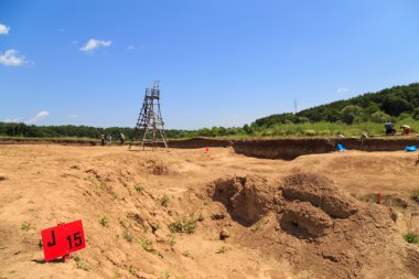 Archaeological excavation
