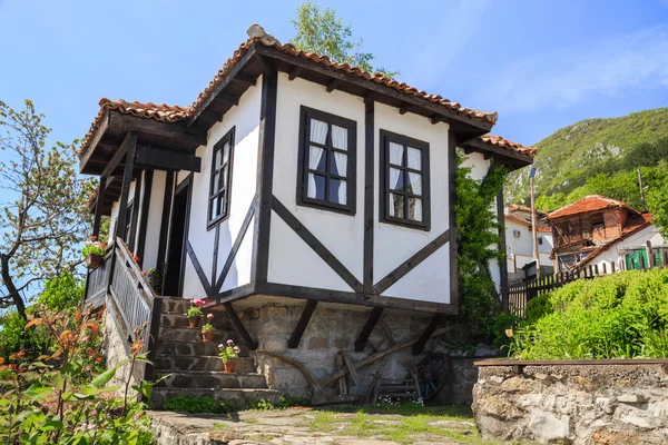 Traditionella gamla bulgariska hus — Stockfoto