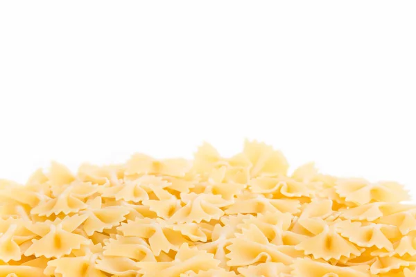 Pasta de corbata de lazo Farfalle cruda — Foto de Stock