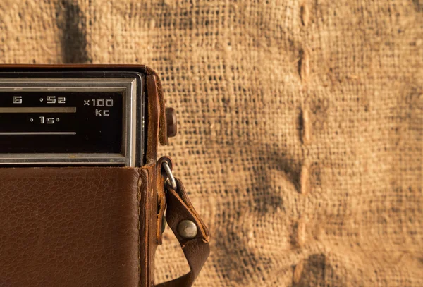 Part of an old radio — Stock Photo, Image