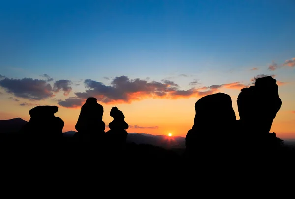 The Belogradchik Rocks at sunset, Bulgaria — Stock Photo, Image