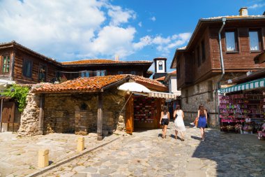 Nessebar sokak görünümü.