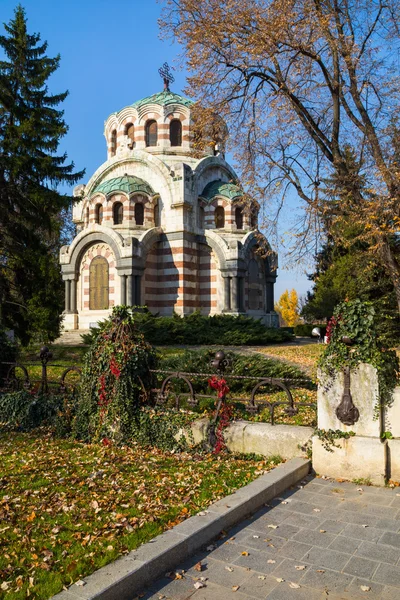 Şapel anıt mezar, Plevne, Bulgaristan — Stok fotoğraf