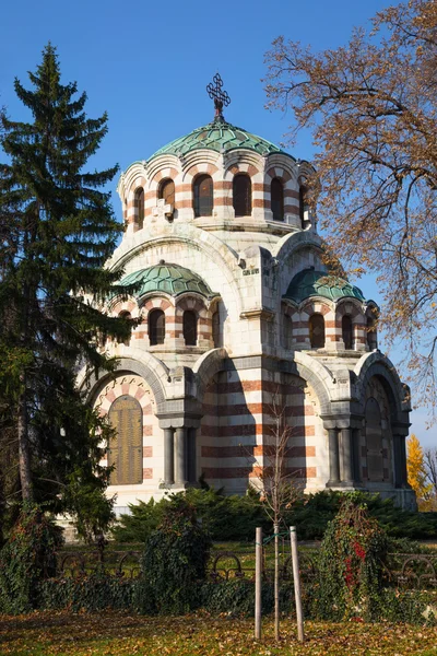 Şapel anıt mezar, Plevne, Bulgaristan — Stok fotoğraf