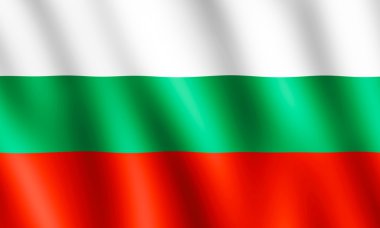 Bulgaristan rüzgarda sallayarak bayrak