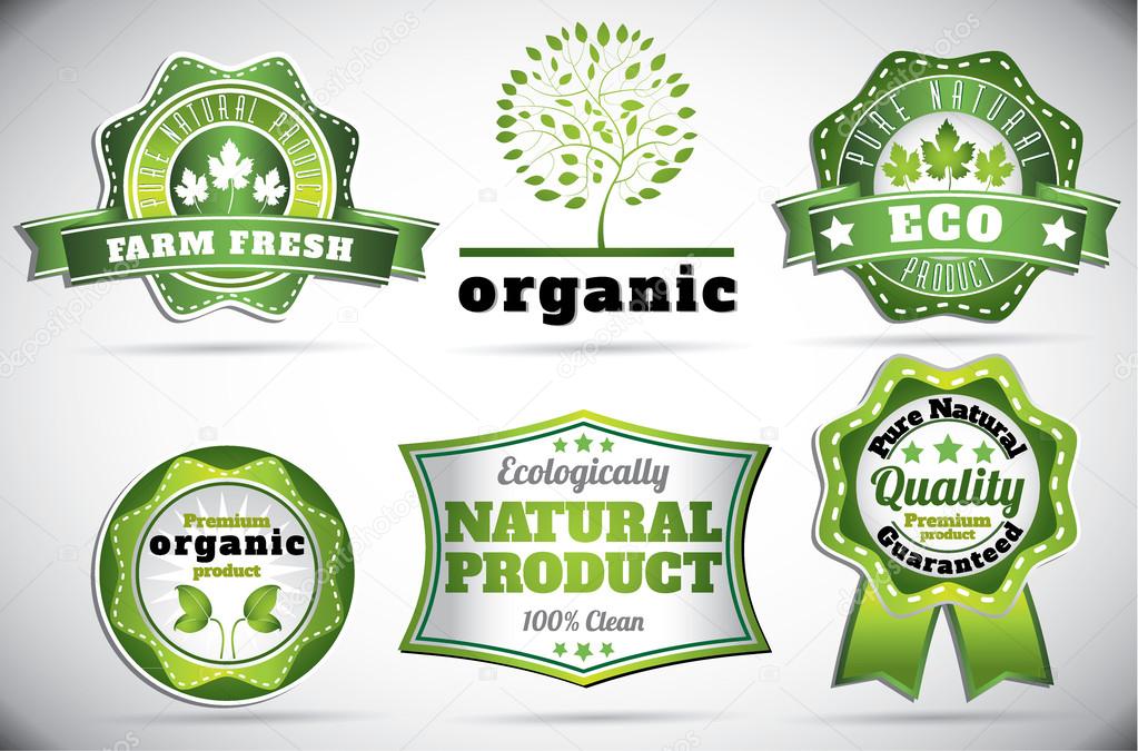 Eco bio logos