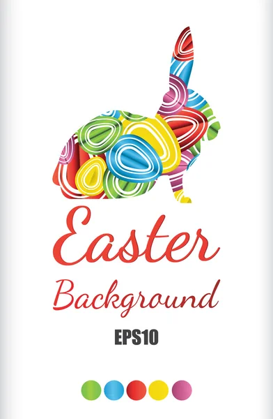 Easter colorful background — Stock Vector