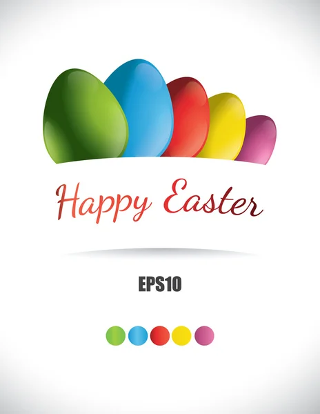 Easter colorful background — Stock Vector