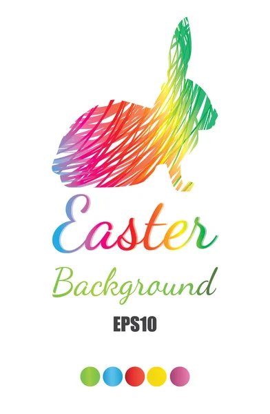 Easter colorful background — Stock Vector