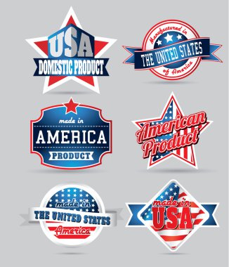 ABD vintage etiketlerinde yapılan