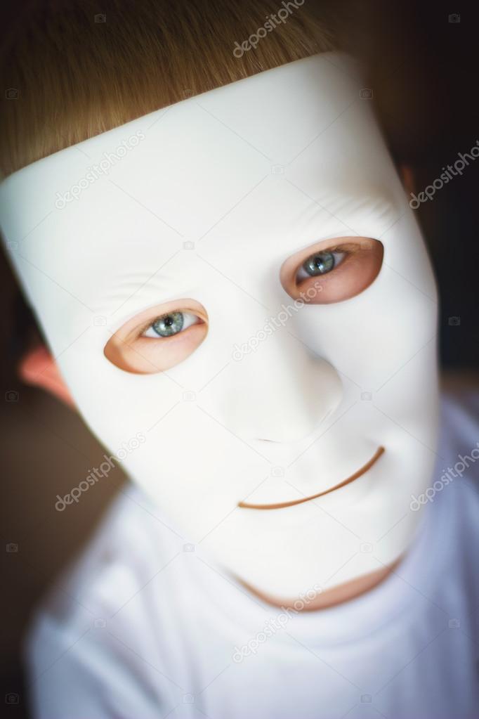 The boy in the mask Stock Photo by ©Edinorog12 64267793