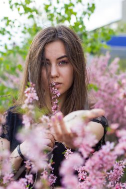 çıtır genç güzel kız portresi