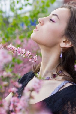 çıtır genç güzel kız portresi