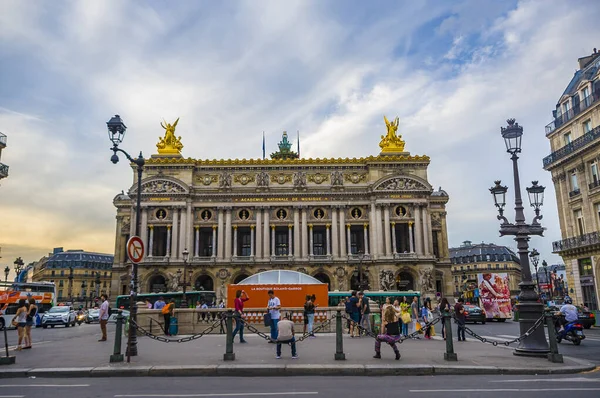 Париж Один Самых Туристических Городов Мире — стоковое фото