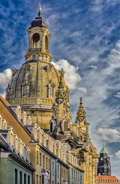 Almanya 'nın en önemli şehirlerinden biri olan Dresden şehrinin resmi