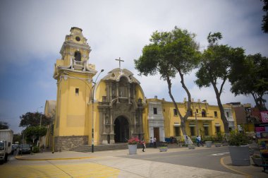 Lima 'daki kilise. Barrancos Bölgesi
