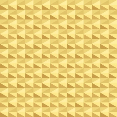 Altın geometrik seamless modeli.