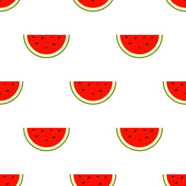 Karpuz dilimleriyle kusursuz arkaplan.
