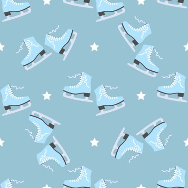 Noel kış seamless modeli.