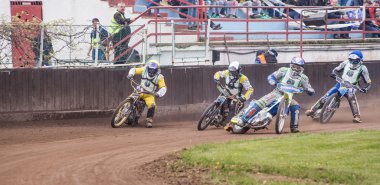 Speedway biniciler bir yaz olay Sibiu, Romanya