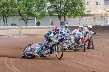 Speedway biniciler bir yaz olay Sibiu, Romanya
