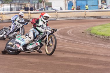 Speedway biniciler bir yaz olay Sibiu, Romanya