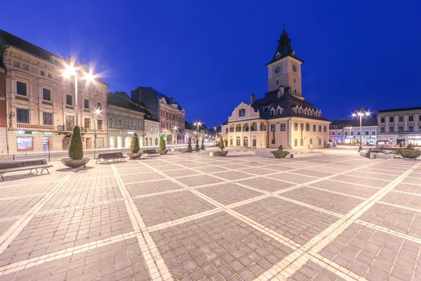 Zentraler Platz in Brasov — Stockfoto