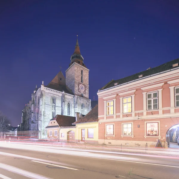Svart kyrka i Brasov — Stockfoto