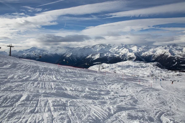 Madonna di Campiglio lyžařské středisko — Stock fotografie