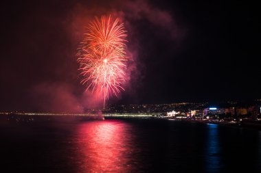 Fireworks uygulamasında güzel, Fransa