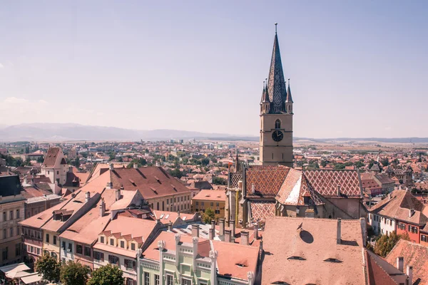 Eski Merkezi Sibiu — Stok fotoğraf