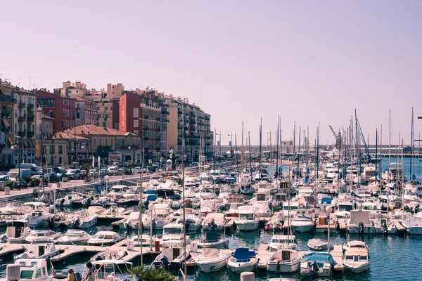 Porto agradável, Riviera Francesa — Fotografia de Stock