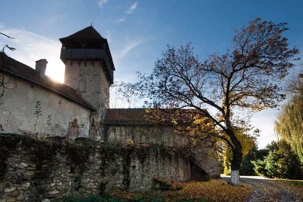 Calnic medieval fortress in Transylvania Romania — Stock Photo, Image