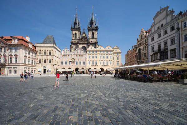 Praha vanha citycenter — kuvapankkivalokuva