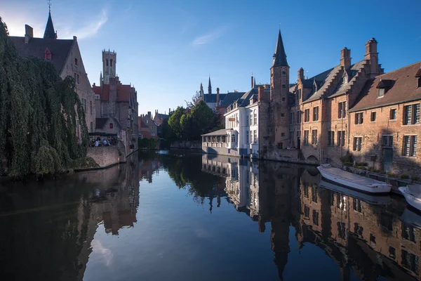 Kanaal van Brugge, België — Stockfoto